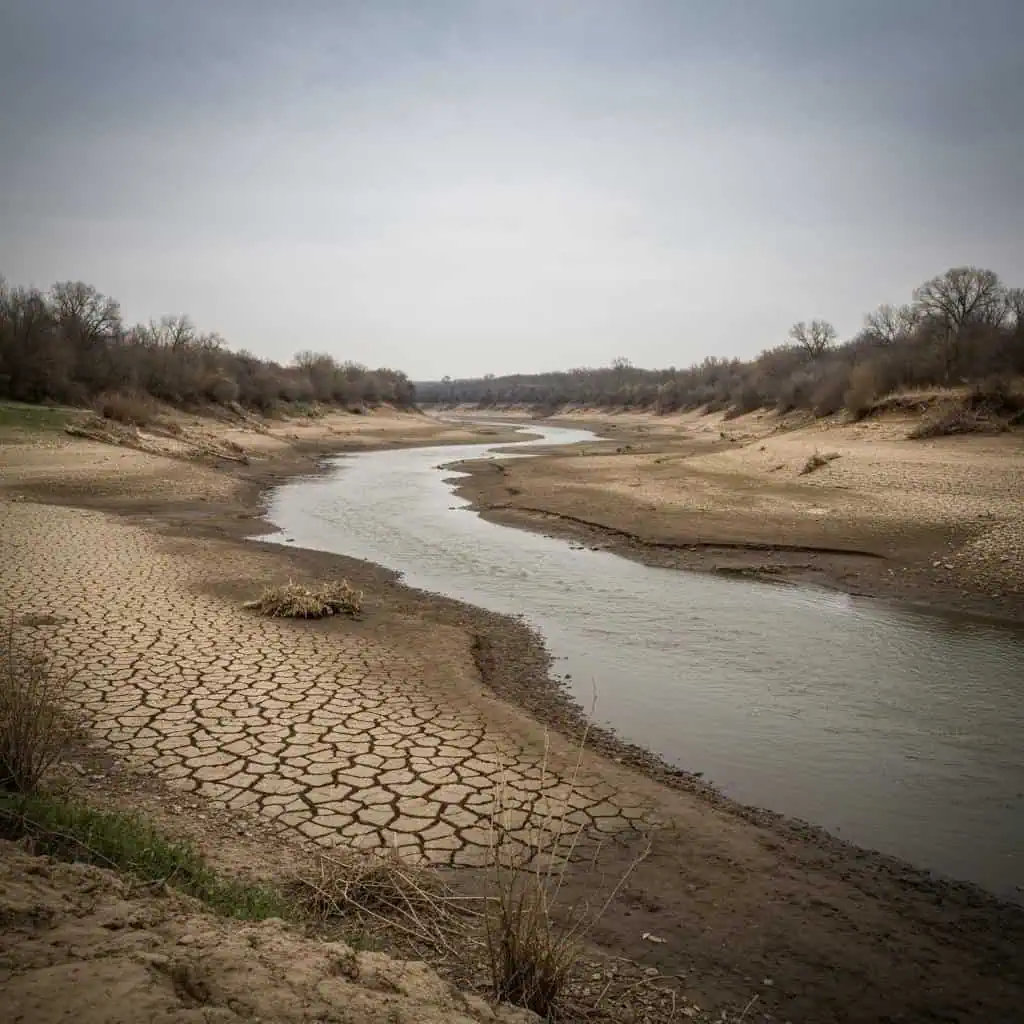 Susza hydrologiczna: wysychają polskie rzeki